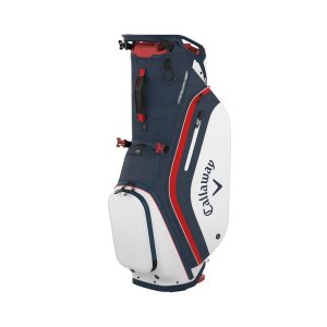 NEW Callaway Golf 2024 Fairway 14 Stand / Carry Bag - Navy / White / Red