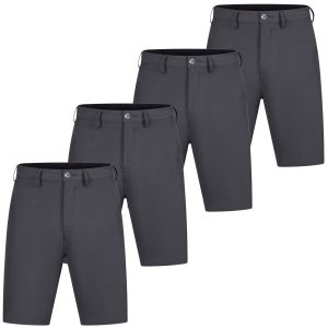 Brickline Men's Quick Dry Hybrid 4-Pack - Stretch Golf Board Shorts for Swimming, Golf & Casual Wear - Breathable, Comfortable, Versatile - Big & Tall Sizes 40 to 50 - Available in Multiple Colors